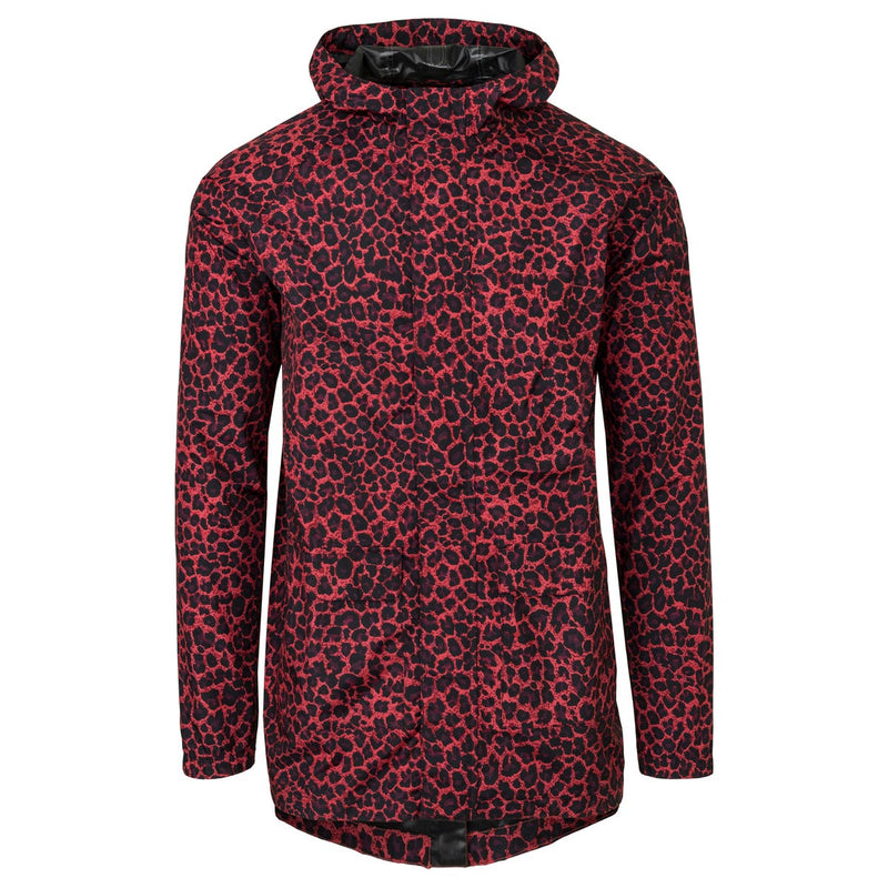 Motion Rain Parka impermeabile urbano outdoor leopardato