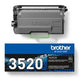 Cartuccia toner Brother TN3520 originale nera