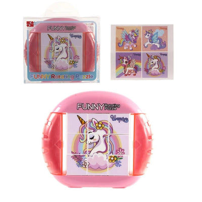 Puzzle di unicorno rotante 12 cm