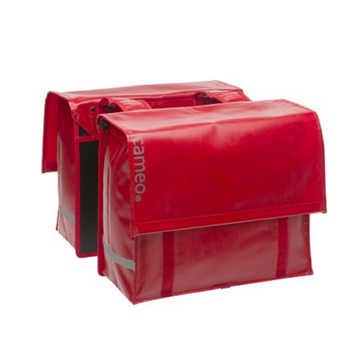 Nuova borsa per biciclette Bisonyl Doppio cameo Looxs - Rosso