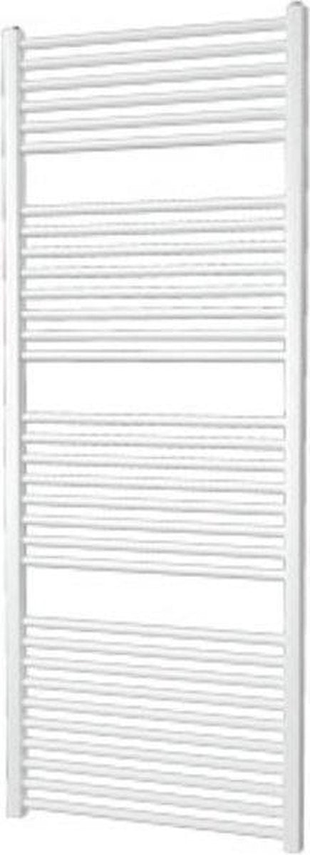 Plieger quadro designradiator - handdoekradiator - 153.5 cm x 60 cm - 886 watt - wit
