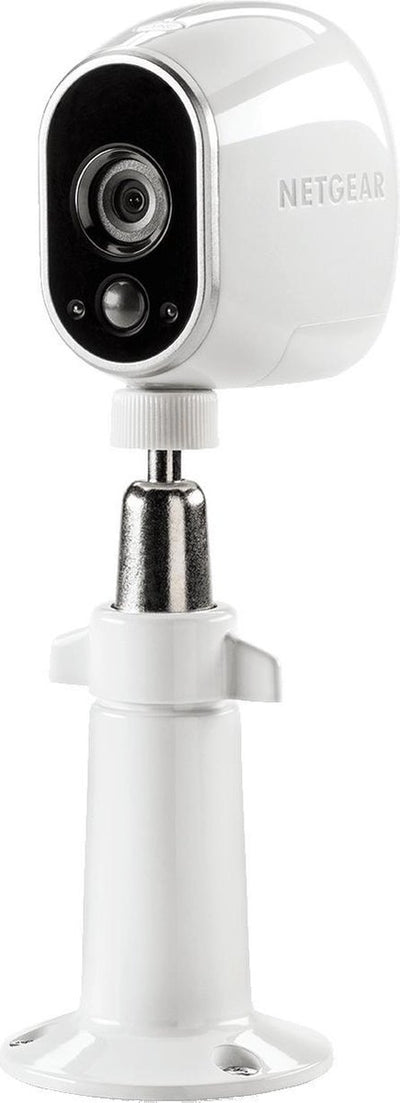 Soporte de pared Arlo (blanco) - montaje en pared - accesorio certificado - montaje ajustable, resistente a la intemperie - compatible con cámaras de seguridad ultra 2 (+xl), ultra, pro 5, pro 4 (+xl), pro 3, esencial (+xl), go 2 - vma1000-10000s