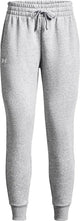 Pantalón deportivo de mujer Under Armour ua rival polar jogger - gris - blanco