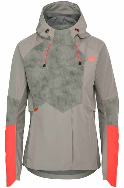 Puch tech impermeabile pendolare da donna ad alta visibilità riflesso rosso