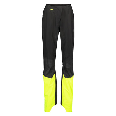 Pantaloni Tech Rain da pendolare da donna ad alta visibilità riflettenti neri
