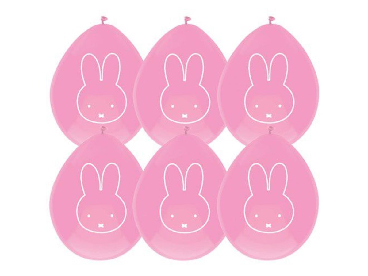 Palloncini Mieffy Pink, 6st.