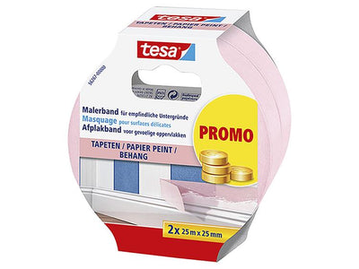 Tesa 1054817 - confezione doppia maschera f. paretep.2 x 25:25 | 3 pezzi
