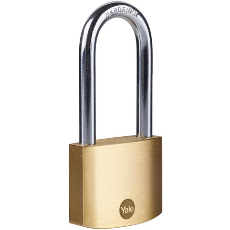 Yale 1065088 - candado con arco largo de 50 mm estándar | 3 piezas