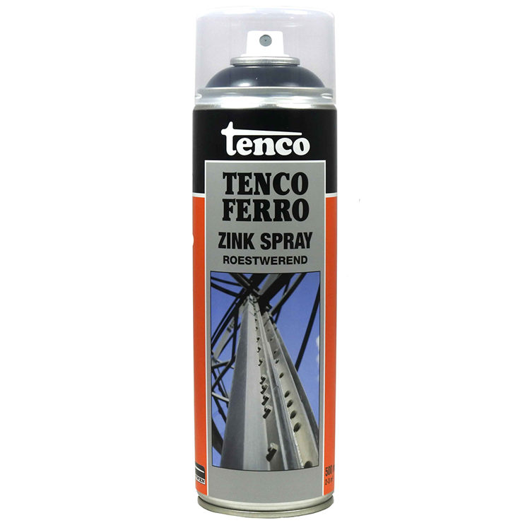 Tenco 1054662 - zinco ferroso spray 0,5 l. | 6 pezzi