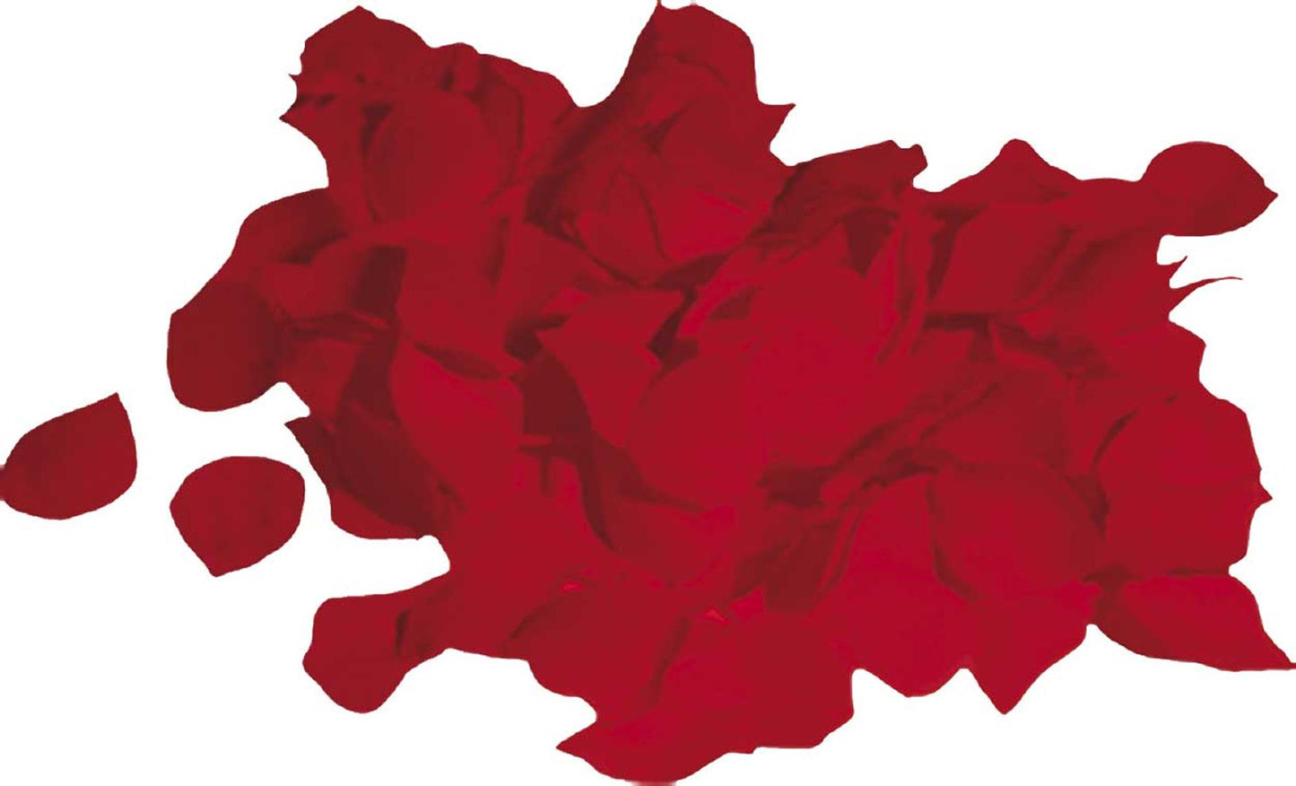 Petali di rosa Haza rossi 144 pezzi, confezione da 5