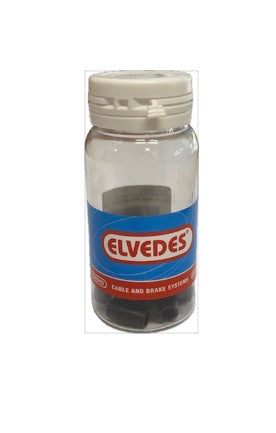 Elvedes cable systems bv elvedes elv1003 weinmann ferrule 5.3 mm. pvc zwart (25)