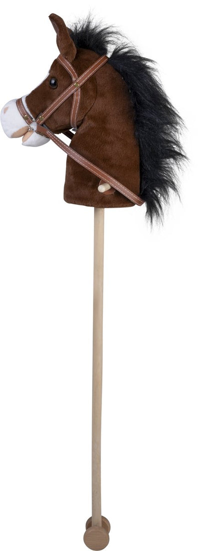 Caballo de madera marrón - 95cm