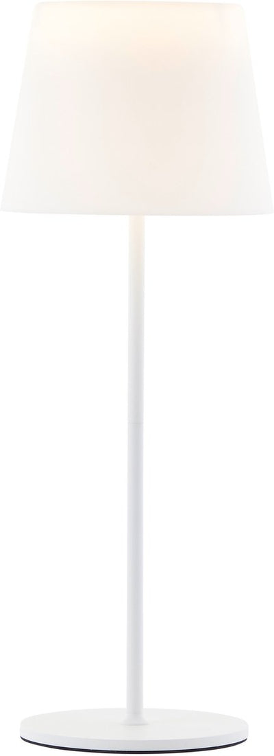 Brilliant ag brilliant cappo - outdoor table lamp - led 2.5w - 190 lm - 3000k - white and rgb colors - usb rechargeable - 3 steps dimmable - ip44 - white