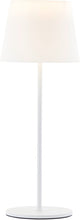 Brilliant ag brilliant cappo - buiten tafellamp - led 2.5w - 190 lm - 3000k - wit en rgb kleuren - usb oplaadbaar - 3 steps dimbaar - ip44 - wit