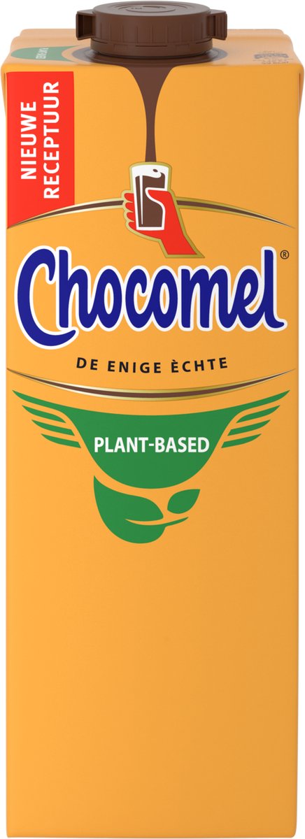 Chocomel – cioccolato al latte a base vegetale – stabile a scaffale – 6 x 1 l – confezione risparmio