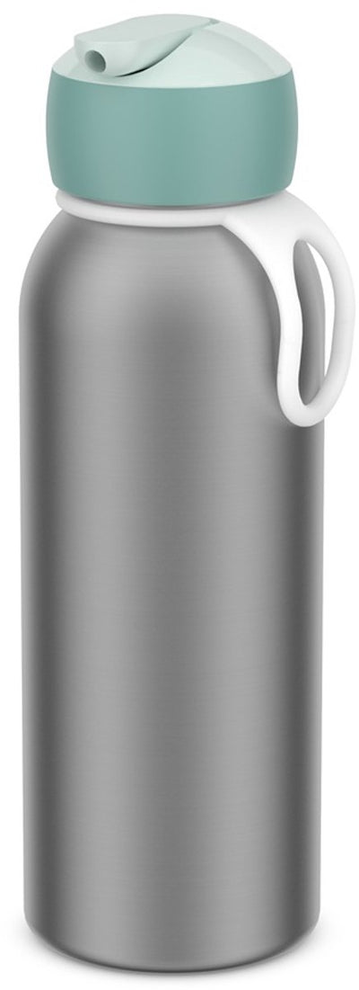 Borraccia termica Mepal flip-up campus - 350 ml - 12 ore freddo 4 ore caldo - borraccia con cannuccia per bambini - menta fresca