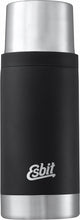 Esbit escultor botella isotérmica de acero inoxidable 0,5 ml negro