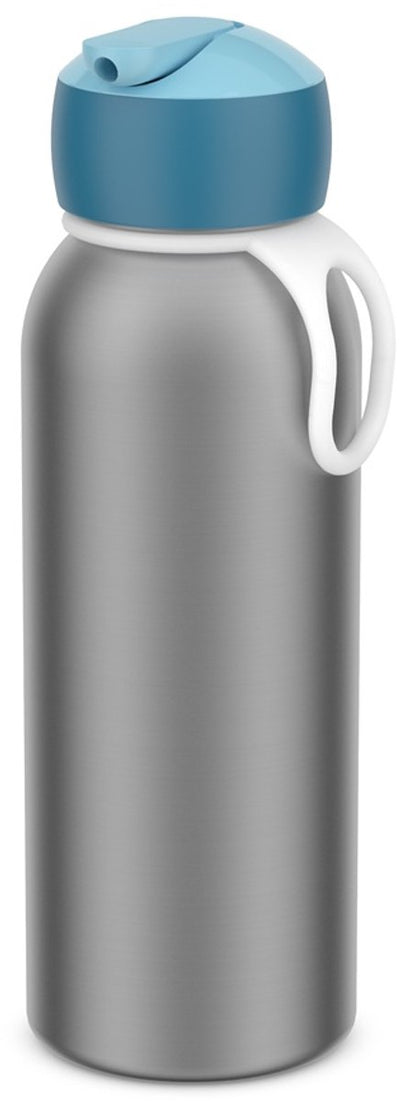 Borraccia termica Mepal flip-up campus - 350 ml - 12 ore freddo 4 ore caldo - borraccia con cannuccia per bambini - blu freddo