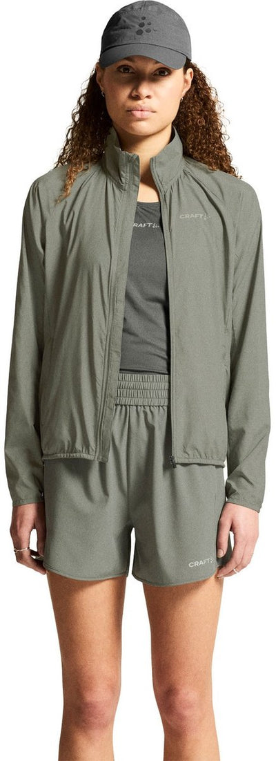 Chaqueta cortavientos Craft core essence mujer - hoja | tamaño: xl