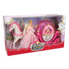 Carrozza per cavalli principessa con luce