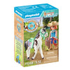 Cavalli da gioco o cascata Ellie e segatura set 71358