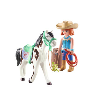 Cavalli da gioco o cascata Ellie e segatura set 71358