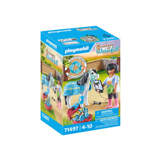 Cavalli da gioco o terapista del cavallo a cascata 71497