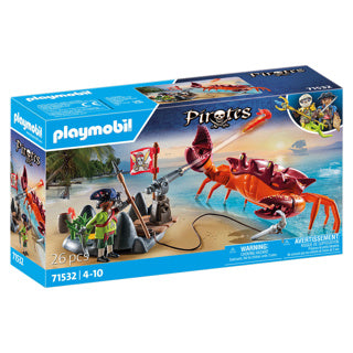 Playmobil 71532 pirates strijd tegen de gigantische krab