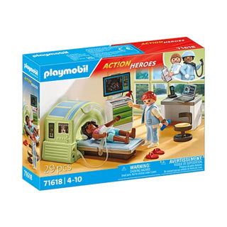 Playmobil Action Heroes MRI con paciente