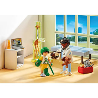 Playmobil 71619 pediatra con Teddybeer