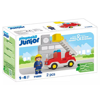 PlayMobil Junior Fire Whid With Ladder 71683
