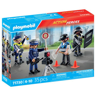 PlayMobil 71730 Figuras policiales establecidas