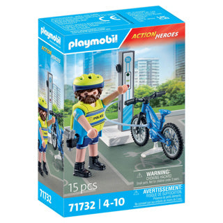 Playmobil 71732 politie fiets patrouille | 2 stuks