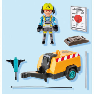 PlayMobil 71752 Trabajador de la construcción
