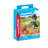 Playmobil 71759 donna con capre