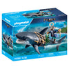 Playmobil 71793 Gigante squalo con pirata