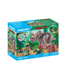 PlayMobil 71821 Familia Triceratops