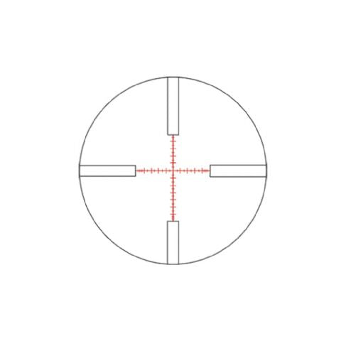 Alcance del rifle Konus Konuspro-M30 12.5-50x56 con cruz de alambre iluminado