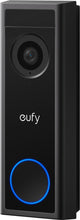 Eufy c30 2k draadloze video deurbel - 2k fhd - accu - zwart - op batterijen - 16:9 uitgebreid beeld - eenvoudige installatie - live videogesprek - mens- en bewegingsdetectie - compatibel met homebase s380 - geen abonnementskosten
