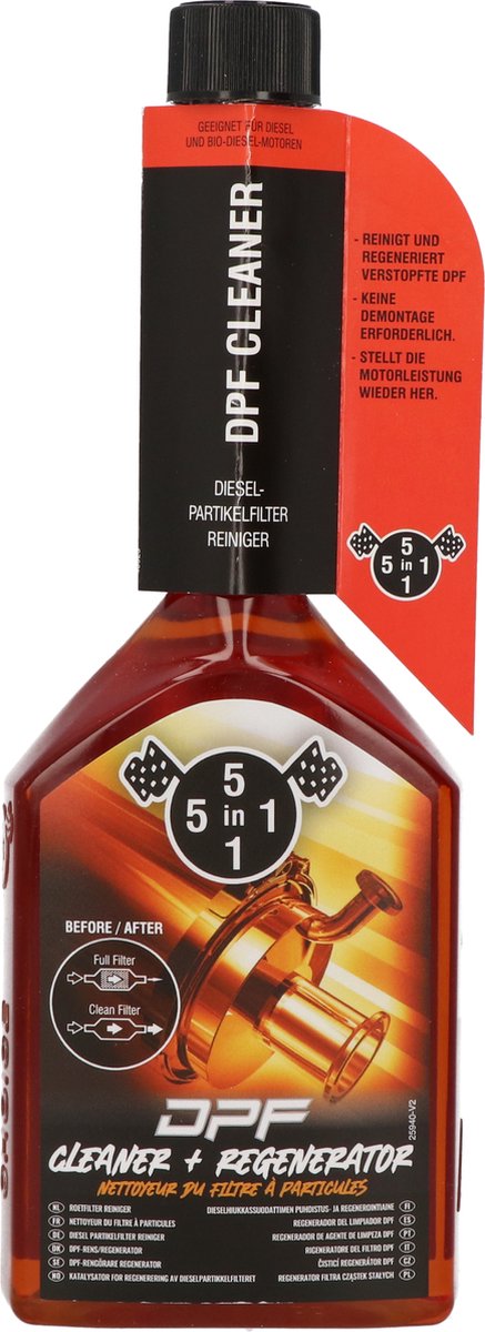 Filtro de partículas limpiador dpf 5 en 1 (310 ml)