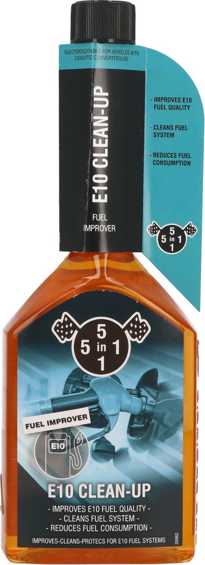 Limpieza 5 en 1 e10 - 310 ml - protección del sistema de combustible - para combustibles e10 - para 50 litros de combustible