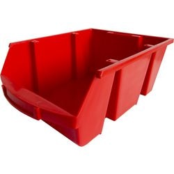 Magazijnbak viso spacy5r 28l 30 x 45,5 x 17,5 cm rood