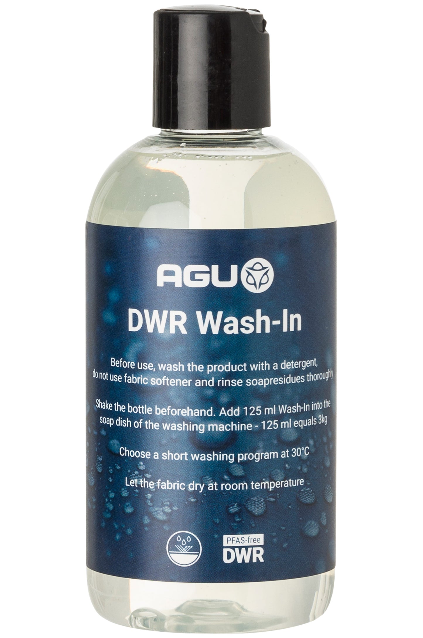 Agu cuidado impermeabilizante textil lavable dwr 250ml