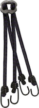 Espinillero de 4 brazos 60 cm negro