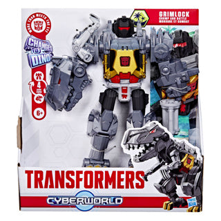 Transformers Cyberworld Chomp Battle Grimlock