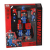 Robot transformable mega rojo azul