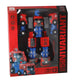 Robot transformable mega rojo azul