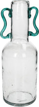 Vaso collezione HD in vetro trasparente 10x9x25,5cm