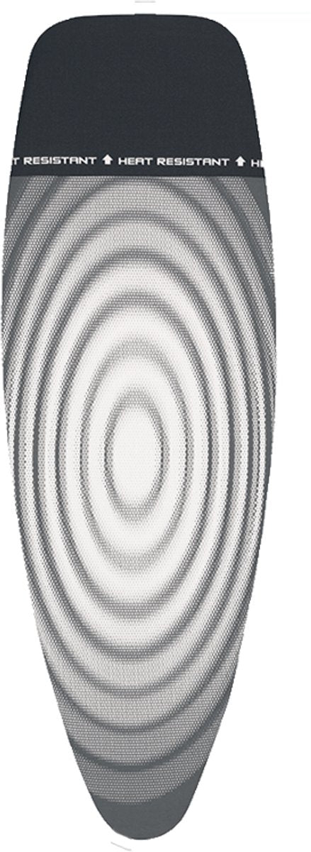 Brabantia strijkplankhoes d - 135 x 45 cm - toplaag - titan oval