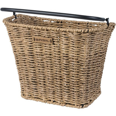 Basil Bremen Rattan Look KF - Bicycle basket - First - Brown